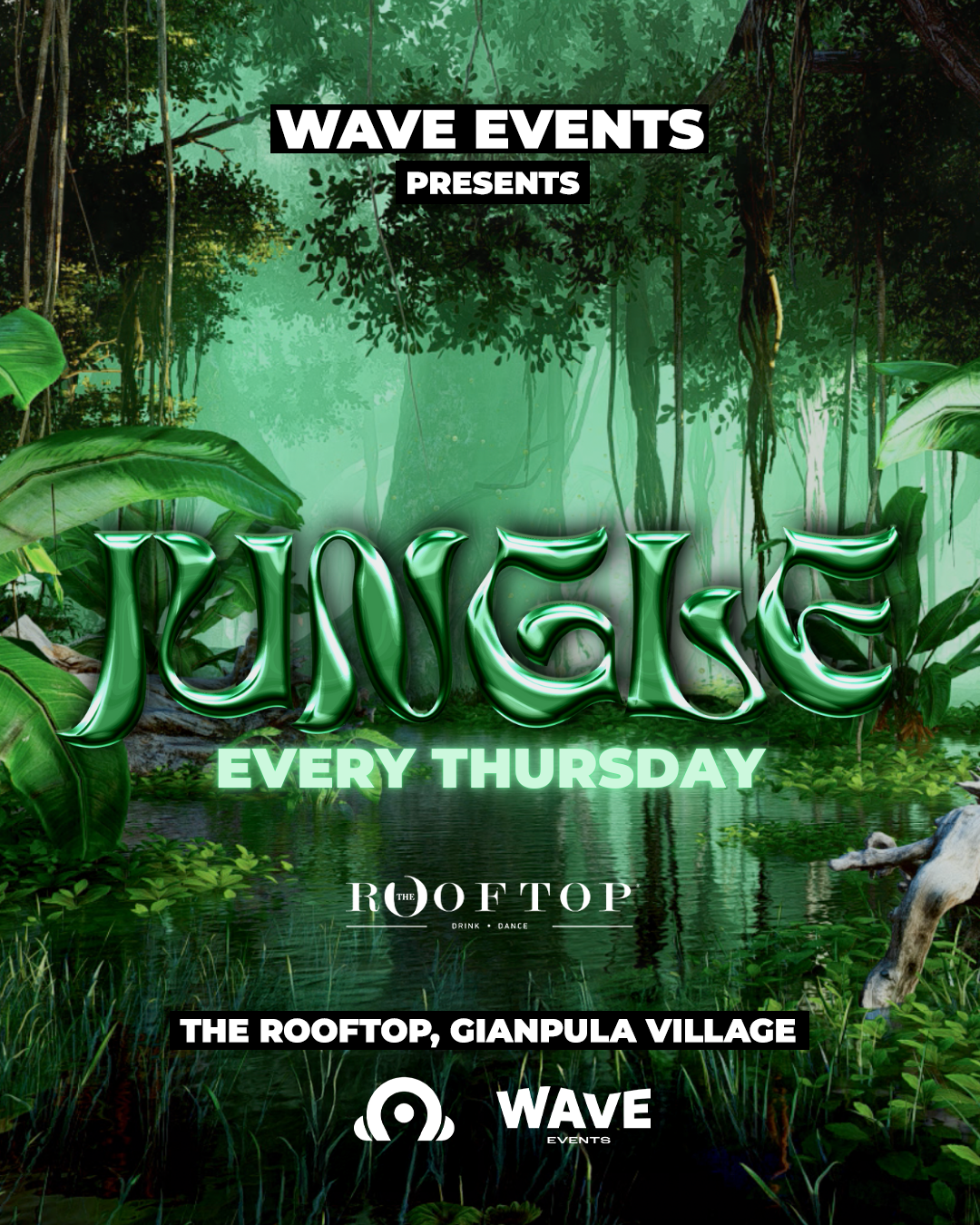 ROOFTOP GIANPULA JUNGLE PARTY